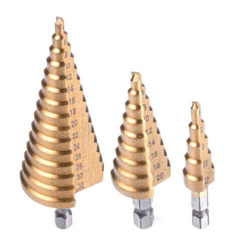 Amio ΤΡΥΠΑΝΙΑ ΚΩΝΙΚΑ ΤΙΤΑΝΙΟΥ (HSS) 4-12mm/4-20mm/4-32mm  ΑMiO – 3 TEM.