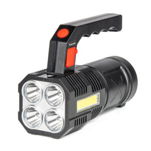 Amio ΦΑΚΟΣ ΧΕΙΡΟΣ 4LED+1COB 1.200mAh 300lm microUSB ΕΠΑΝΑΦΟΡΤΙΖΟΜΕΝΟΣ ΑMiO - 1 TEM.