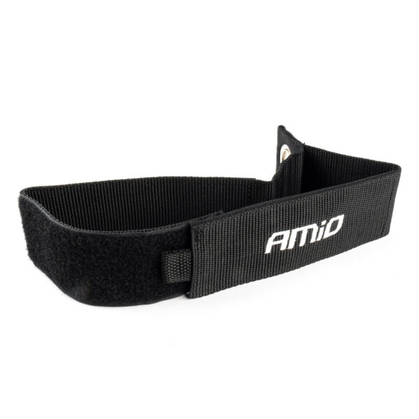 Amio ΙΜΑΝΤΑΣ VELCRO ΓΙΑ ΣΤΗΡΙΞΗ ΠΡΟΙΟΝΤΩΝ ΣΕ ΠΟΡΤ ΜΠΑΓΚΑΖ 63X5cm ΣΕ ΜΑΥΡΟ ΧΡΩΜΑ  ΑMiO - 1 TEM.