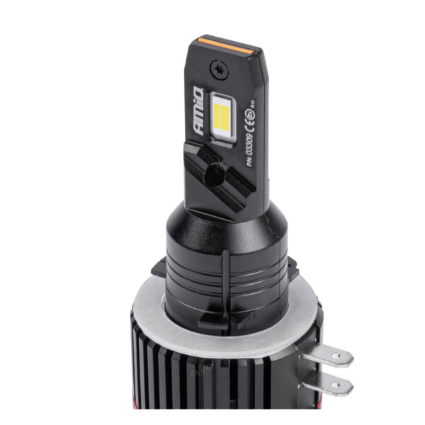 Amio ΛΑΜΠΕΣ LED H15 9-16V 90W 6.500K 9900lm CANBUS ΜΕ ΑΝΕΜΙΣΤΗΡΑΚΙ X3 SERIES AMIO - 2ΤΕΜ. - Image 2