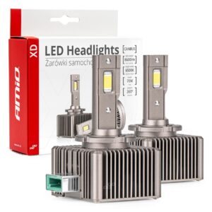 Amio ΛΑΜΠΕΣ LED D3S 9>16V 70W 6.500K 8600lm (ΜΕ ΨΥΚΤΡΑ) XD SERIES ΑΜΙΟ - 2 ΤΕΜ.