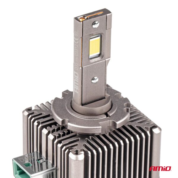 Amio ΛΑΜΠΕΣ LED D3S 9>16V 70W 6.500K 8600lm (ΜΕ ΨΥΚΤΡΑ) XD SERIES ΑΜΙΟ - 2 ΤΕΜ. - Image 2