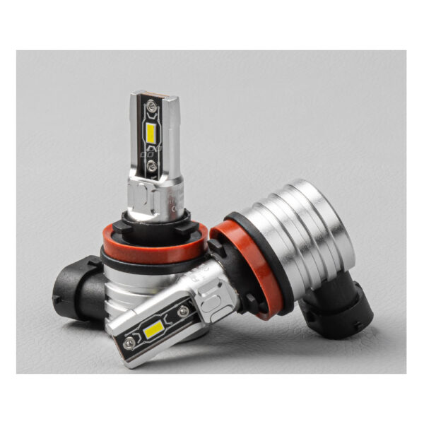 Amio ΛΑΜΠΕΣ LED H8/H9/H11 H-SERIES 9>18V 42W 6500K 3600lm +200% CSP LED  AMiO - 2 TEM. - Image 3