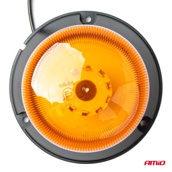Amio ΦΑΡΟΣ ΠΟΡΤΟΚΑΛΙ W22M 12/24V - 60xSMD LED - 115x108mm (ΜΑΓΝΗΤΙΚΗ ΒΑΣΗ/ΦΙΣ/ΚΑΛΩΔΙΟ 4m) ΑΜΙΟ - 1 ΤΕΜ. - Image 3