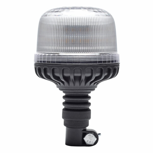 Amio ΦΑΡΟΣ DIAMONT W25P ΜΕ ΛΕΥΚΟ ΚΑΠΑΚΙ 12/24V 24xSMD LED ΠΟΡΤΟΚΑΛΙ ΕΛΑΣΤΙΚΟΣ ΒΙΔΩΤΟΣ 201x126mm ΑΜΙΟ - 1 ΤΕΜ.