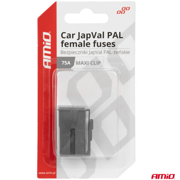 Amio ΑΣΦΑΛΕΙΕΣ JapVal PAL ΘΗΛΥΚΕΣ 75A ΣΕ ΓΚΡΙ ΧΡΩΜΑ AMIO - 2 Τεμ. - Image 3