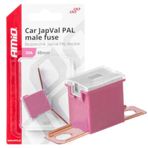 Amio ΑΣΦΑΛΕΙΑ JapVal PAL ΑΡΣΕΝΙΚΗ 48mm 30A ΣΕ ΡΟΖ ΧΡΩΜΑ AMIO - 1 Τεμ.