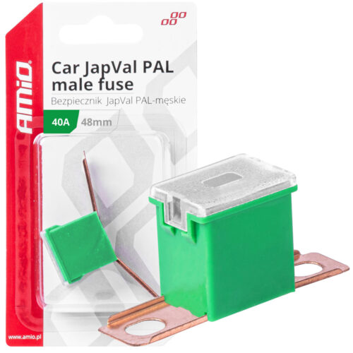 Amio ΑΣΦΑΛΕΙΑ JapVal PAL ΑΡΣΕΝΙΚΗ 48mm 40A ΣΕ ΠΡΑΣΙΝΟ ΧΡΩΜΑ AMIO – 1 Τεμ.