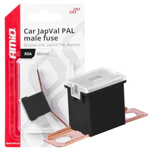 Amio ΑΣΦΑΛΕΙΑ JapVal PAL ΑΡΣΕΝΙΚΗ 48mm 80A ΣΕ ΜΑΥΡΟ ΧΡΩΜΑ AMIO – 1 Τεμ