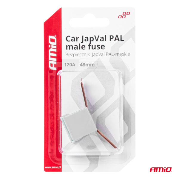 Amio ΑΣΦΑΛΕΙΑ JapVal PAL ΑΡΣΕΝΙΚΗ 48mm 120A ΣΕ ΛΕΥΚΟ ΧΡΩΜΑ AMIO - 1 Τεμ. - Image 3