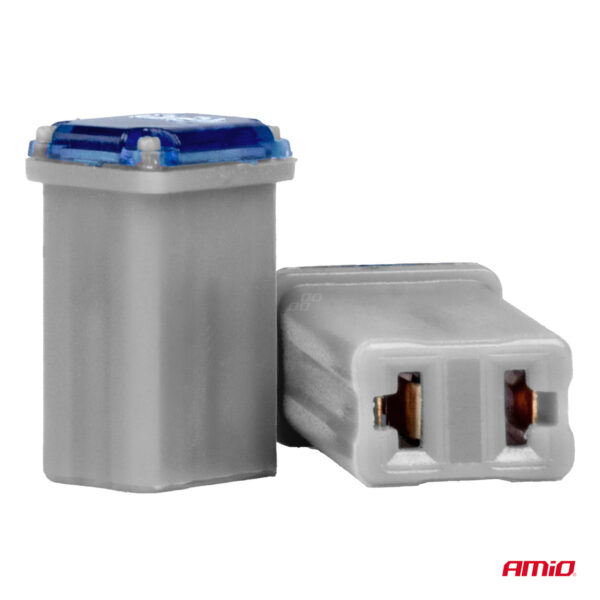 Amio ΑΣΦΑΛΕΙΕΣ JapVal PAL ΜICRO 11mm ΘΗΛΥΚΕΣ 15A ΣΕ ΓΚΡΙ ΧΡΩΜΑ AMIO - 2 Τεμ. - Image 2