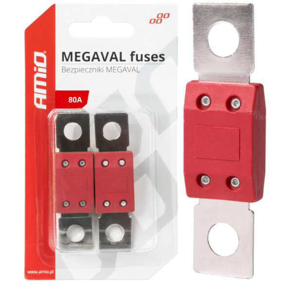 Amio ΑΣΦΑΛΕΙΕΣ MEGAVAL 80A AMIO - 2 Τεμ.