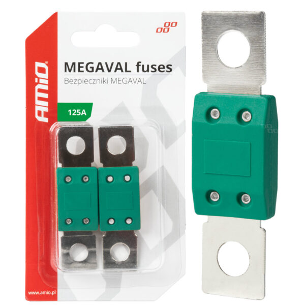 Amio ΑΣΦΑΛΕΙΕΣ MEGAVAL 125A AMIO - 2 Τεμ.