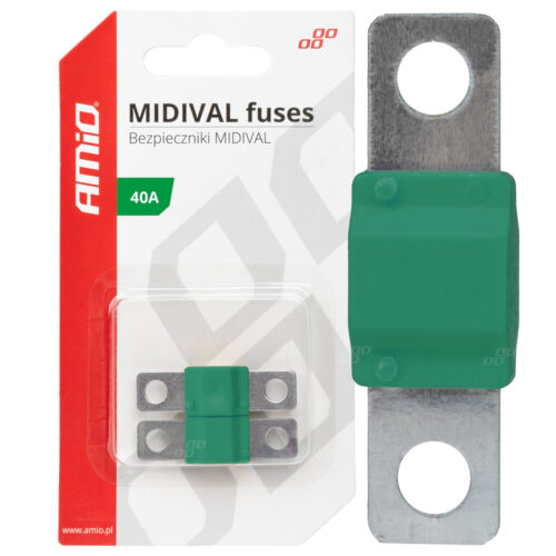 Amio ΑΣΦΑΛΕΙΕΣ MIDIVAL 40A AMIO – 2 Τεμ.