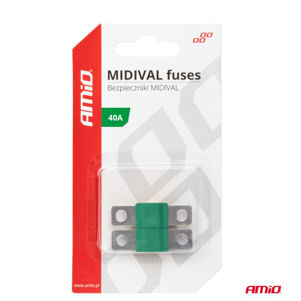 Amio ΑΣΦΑΛΕΙΕΣ MIDIVAL 40A AMIO - 2 Τεμ. - Image 3