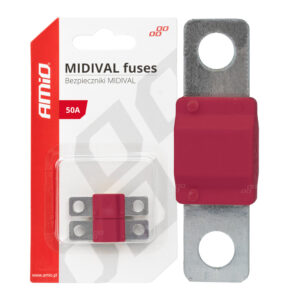 Amio ΑΣΦΑΛΕΙΕΣ MIDIVAL 50A AMIO - 2 Τεμ.