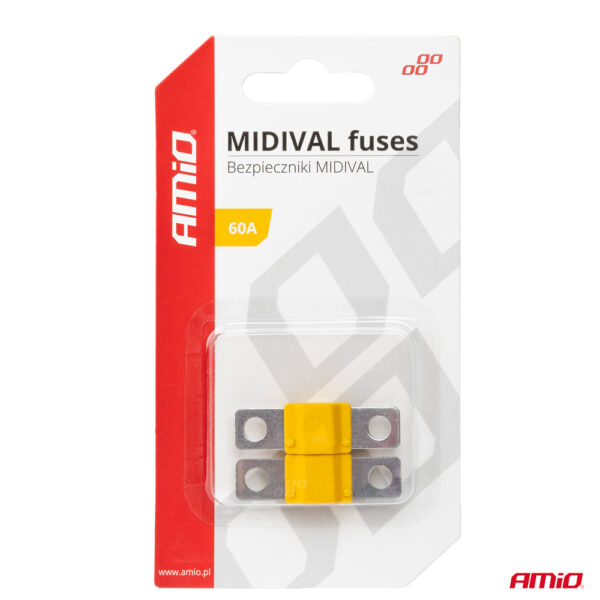 Amio ΑΣΦΑΛΕΙΕΣ MIDIVAL 60A AMIO - 2 Τεμ. - Image 3