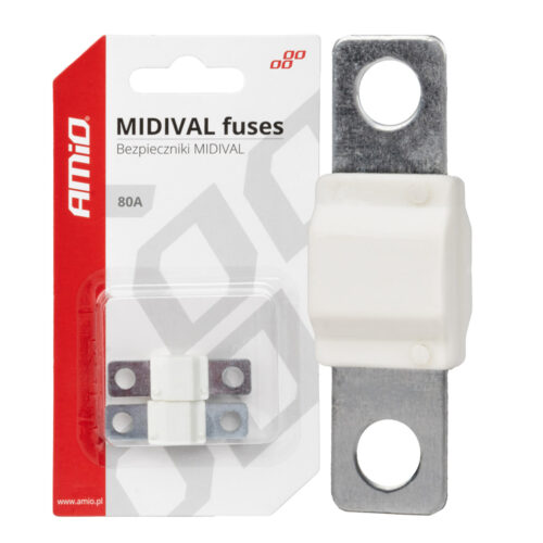 Amio ΑΣΦΑΛΕΙΕΣ MIDIVAL 80A AMIO – 2 Τεμ.