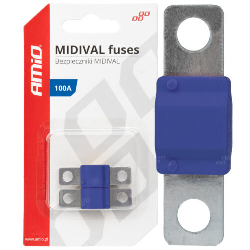 Amio ΑΣΦΑΛΕΙΕΣ MIDIVAL 100A AMIO – 2 Τεμ.