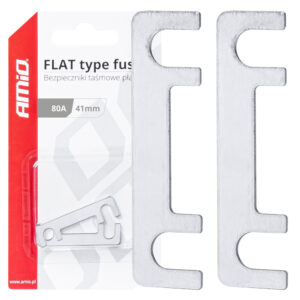 Amio ΑΣΦΑΛΕΙΕΣ FLAT 41mm 80A AMIO - 2 Τεμ.