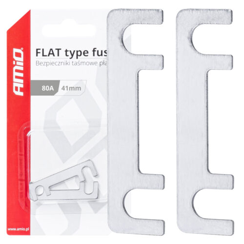 Amio ΑΣΦΑΛΕΙΕΣ FLAT 41mm 80A AMIO – 2 Τεμ.