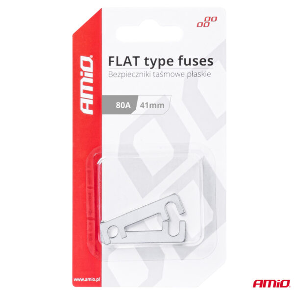 Amio ΑΣΦΑΛΕΙΕΣ FLAT 41mm 80A AMIO - 2 Τεμ. - Image 3