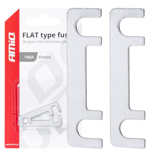 Amio ΑΣΦΑΛΕΙΕΣ FLAT 41mm 100A AMIO – 2 Τεμ.