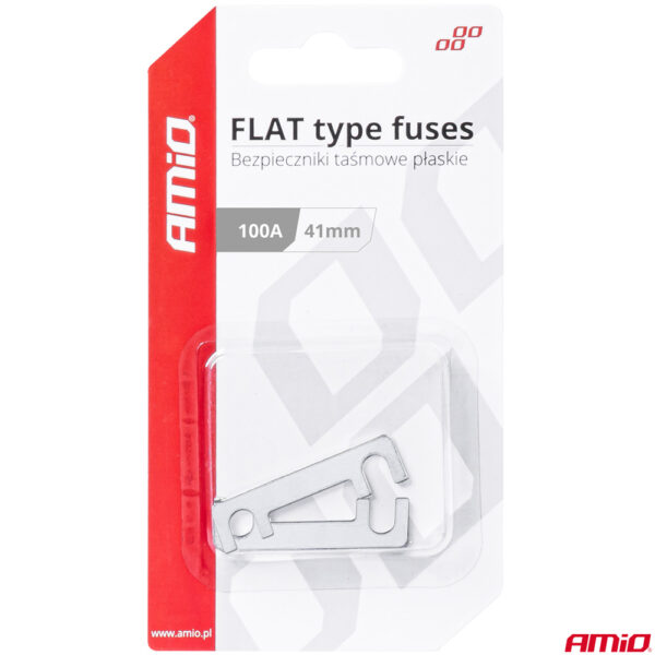 Amio ΑΣΦΑΛΕΙΕΣ FLAT 41mm 100A AMIO - 2 Τεμ. - Image 3