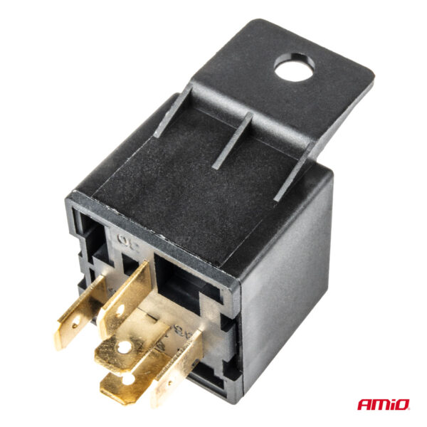 Amio ΡΕΛΕ 12V 40A 5 ΕΠΑΦΩΝ ΓΙΑ ΑΥΤΟΜΑΤΑ ΦΩΤΑ ΗΜΕΡΑΣ/ΣΥΝΑΓΕΡΜΟ ΑΥΤΟΚΙΝΗΤΟΥ/ΚΛΕΙΔΑΡΙΑ ΑΝΑΦΛΕΞΗΣ ΑMiO - 1 TEM. - Image 3