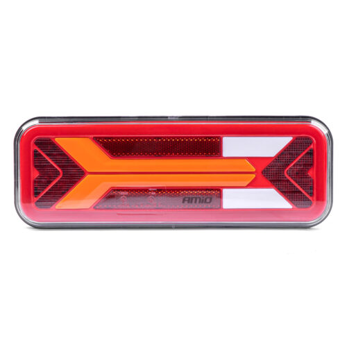 Amio ΦΑΝΑΡΙ ΤΡΕΙΛΕΡ / ΦΟΡΤΗΓΟΥ ΠΙΣΩ 10-30V DYNAMIC LED 5 ΧΡΗΣΕΩΝ ΑΡΙΣΤΕΡΟ 305x140x35 mm RCL-09-L ΑΜΙΟ – 1 ΤΕΜ.
