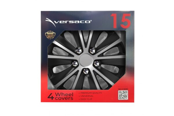 Amio ΤΑΣΙΑ 15" RAPIDE NC SILVER BLACK - ΣΕΤ 4 ΤΕΜ. ΣΕ ΚΟΥΤΙ - Image 2