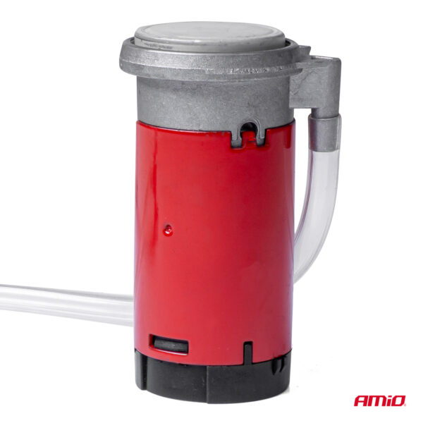 Amio ΚΟΡΝΑ ΠΝΕΥΜΑΤΙΚΗ ΜΟΝΗ 12V (ΜΗΚΟΣ:45 cm ΔΙΑΜΕΤΡΟΣ ΕΞΟΔΟΥ: 9cm) ΧΡΩΜΙΟΥ AMIO - 1 Τεμ. - Image 3