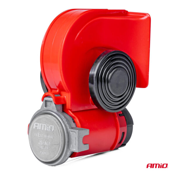 Amio ΚΟΡΝΑ 12V 139db  ΜΕ ΕΝΣΩΜΑΤΩΜΕΝΟ ΣΥΜΠΙΕΣΤΗ ΚΑΙ ΡΕΛΕ ΑΜΙΟ - 1 ΤΕΜ. - Image 2