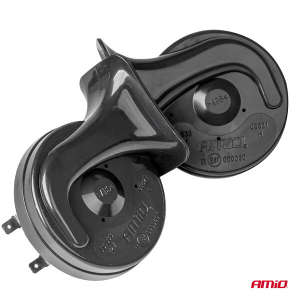 Amio ΚΟΡΝΑ 12V 110db 2 ΤΟΝΩΝ 410Hz και 510Hz ΑΜΙΟ - 2 ΤΕΜ. - Image 4