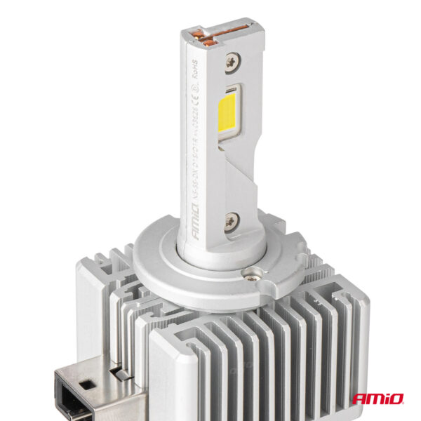 Amio ΛΑΜΠΕΣ LED D1S/D1R 12V 6.000K 6800lm CAN-BUS D-BASIC SERIES AMIO - 2 Τεμ. - Image 2