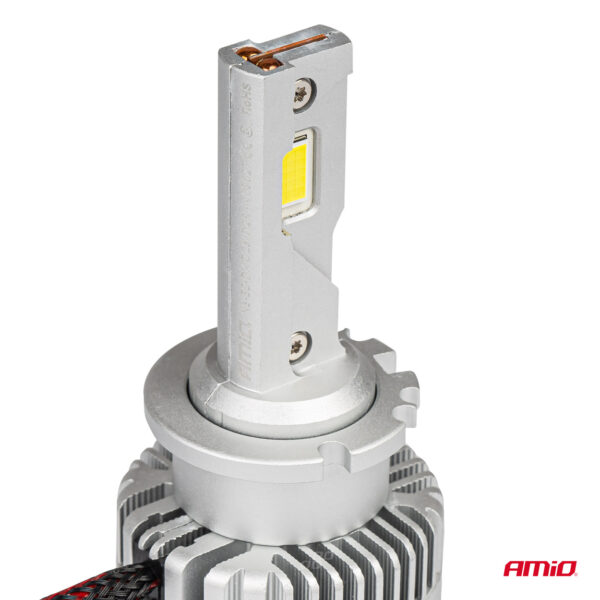 Amio ΛΑΜΠΕΣ LED D2S/D2R 12V 6.000K 6800lm CAN-BUS D-BASIC SERIES AMIO - 2 Τεμ. - Image 2