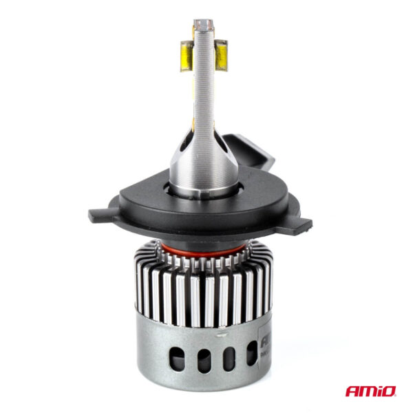 Amio ΛΑΜΠΕΣ H4 9>16V 6.000K 5.400lm 60W K3 SERIES LED CAN-BUS (ΜΕ ΨΥΚΤΡΑ) AMIO - 2 Τεμ. - Image 2
