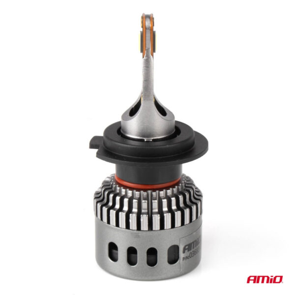 Amio ΛΑΜΠΕΣ H7 9>16V 6.000K 5.400lm 60W K3 SERIES LED CAN-BUS(ΜΕ ΨΥΚΤΡΑ) AMIO - 2 Τεμ. - Image 2