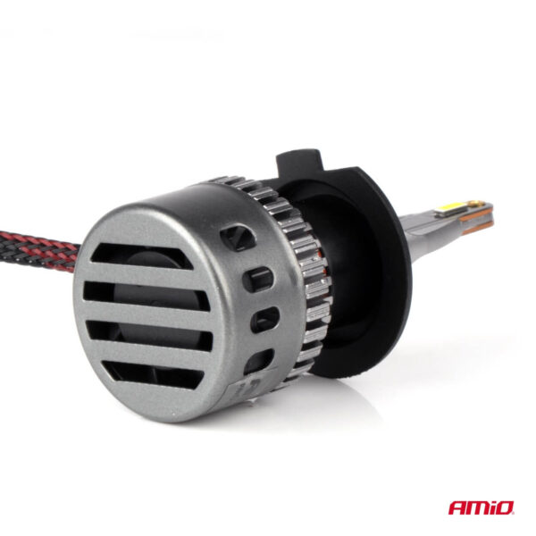 Amio ΛΑΜΠΕΣ H7 9>16V 6.000K 5.400lm 60W K3 SERIES LED CAN-BUS(ΜΕ ΨΥΚΤΡΑ) AMIO - 2 Τεμ. - Image 3