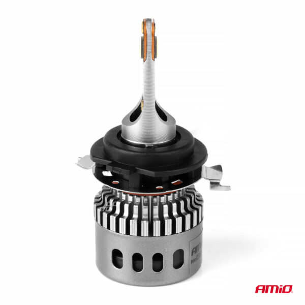 Amio ΛΑΜΠΕΣ H7-1 9>16V 6.000K 5.400lm 60W K3 SERIES LED CAN-BUS (ΜΕ ΨΥΚΤΡΑ) AMIO - 2 Τεμ. - Image 2