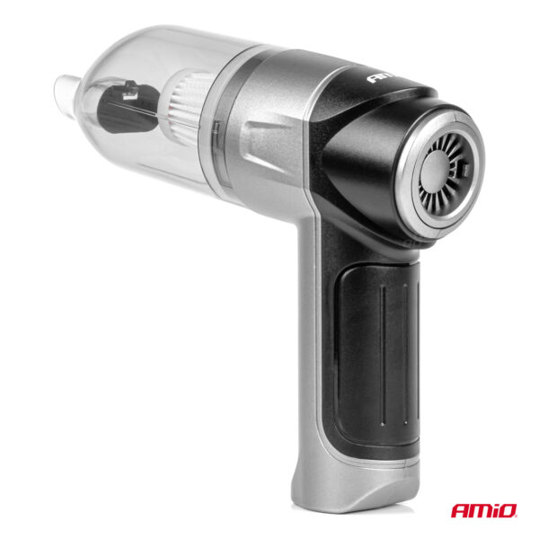 Amio ΗΛΕΚΤΡΙΚΟ ΣΚΟΥΠΑΚΙ ΧΕΙΡΟΣ ΑΣΥΡΜΑΤΟ 40W ΜΕ 6 ΕΞΑΡΤΗΜΑΤΑ ΚΑΘΑΡΙΣΜΟΥ ΚΑΙ ΚΑΛΩΔΙΟ USB-C 7.4V 20min AMIO - 1 Τεμ. - Image 2
