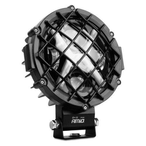 Amio ΠΡΟΒΟΛΕΑΣ ΕΡΓΑΣΙΑΣ ΣΤΡΟΓΓΥΛΟΣ X-LIGHT 5.500lm 9>36V 60W 6.000K 9 led Φ170x170x65mm 4 ΧΡΗΣΕΩΝ ΑΜΙΟ – 1 ΤΕΜ.