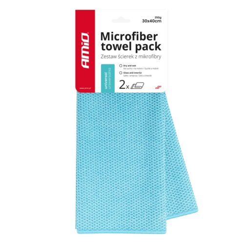 Amio ΠΑΝΑΚΙΑ ΚΑΘΑΡΙΣΜΟΥ ΜΙΚΡΟΦΙΜΠΡΑ UNIVERSAL 30x40cm 350gr AMIO – 2 Τεμ.