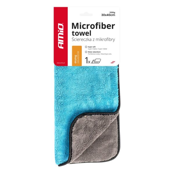Amio ΠΕΤΣΕΤΑ ΣΤΕΓΝΩΜΑΤΟΣ ΜΙΚΡΟΦΙΜΠΡΑ 30x40cm 1200gr/m2  ΑΜΙΟ - 1 ΤΕΜ.