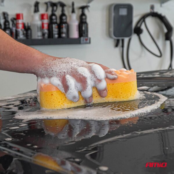 Amio ΣΦΟΥΓΓΑΡΙ ΠΛΥΣΙΜΑΤΟΣ EASY GRIP 21x11x6 cm  ΑΜΙΟ - 1 ΤΕΜ. - Image 2