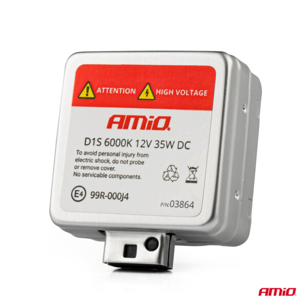 Amio ΑΝΤΑΛΛΑΚΤΙΚΗ ΛΑΜΠΑ ΧΕΝΟΝ BASIC D1S 12V 6.000k 35W BLISTER CARD AMIO - 1 ΤΕΜ. - Image 2