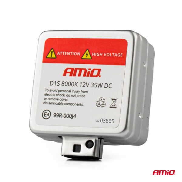 Amio ΑΝΤΑΛΛΑΚΤΙΚΗ ΛΑΜΠΑ ΧΕΝΟΝ BASIC D1S 12V 8.000k 35W BLISTER CARD AMIO - 1 ΤΕΜ. - Image 2