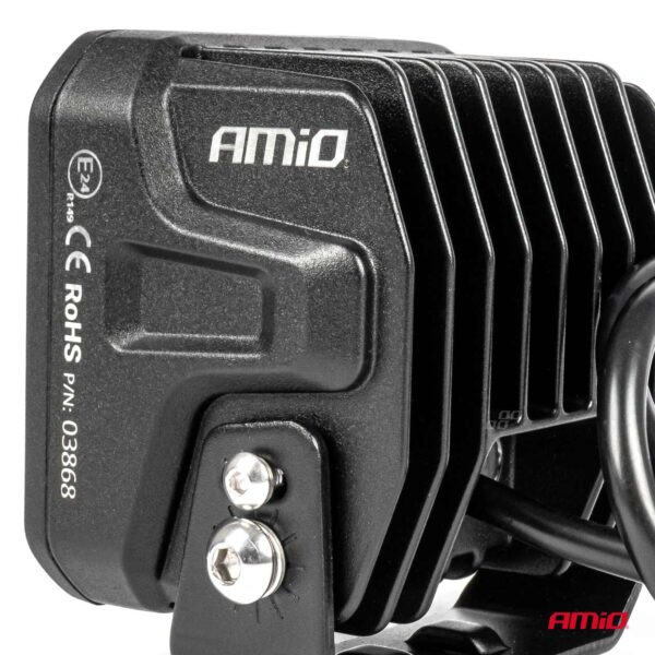 Amio ΠΡΟΒΟΛΕΑΣ ΟΔΗΓΗΣΗΣ LED PRO IP67 10-30V 58W ΤΕΤΡΑΓΩΝΟΣ 107x102x86mm  ΑΜΙΟ - 1 ΤΕΜ. - Image 4