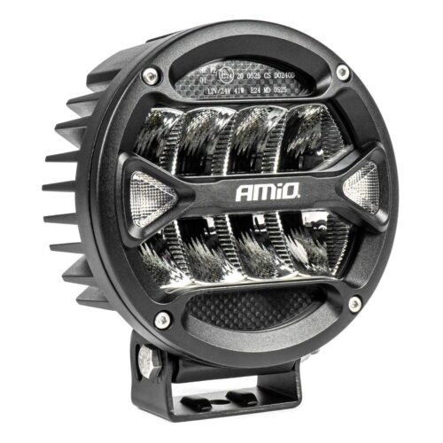 Amio ΠΡΟΒΟΛΕΑΣ ΟΔΗΓΗΣΗΣ ΣΤΡΟΓΓΥΛΟΣ IP67 3600lm 10-30V – 41W – 6000K – 9 LED – 146x146x82mm  ΑΜΙΟ – 1 ΤΕΜ.