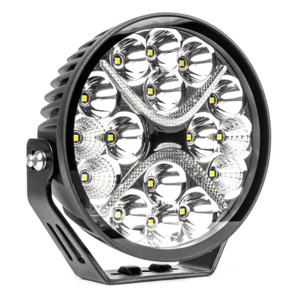 Amio ΠΡΟΒΟΛΕΑΣ ΟΔΗΓΗΣΗΣ ΣΤΡΟΓΓΥΛΟΣ LED PRO IP67 9600lm 10-30V - 80W - 6000K - 16 LED - 178x178x65mm ΑΜΙΟ - 1 ΤΕΜ.